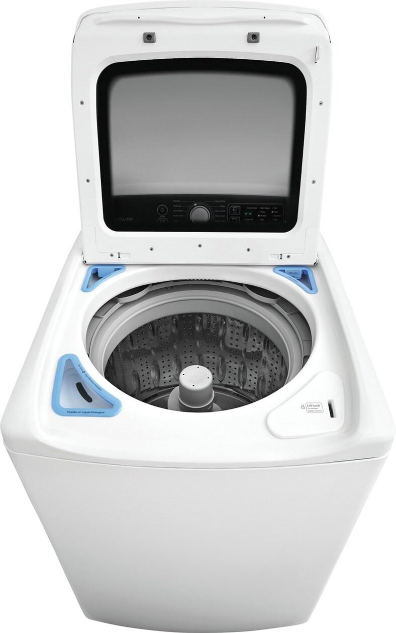 Frigidaire FFTW4120SW 4.1 CF Top Load Washer, SS Drum, AGITATOR with Deep Fill, 680 RPM