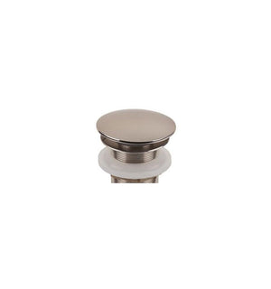 Thompson Traders Bath Drain Brushed Nickel Finish Soft Touch Pop Up TDP15-BRN Nickel