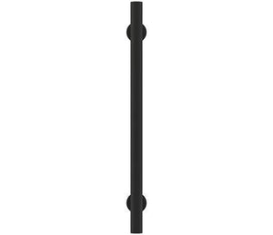 Amerock Cabinet Pull Matte Black 6-5/16 inch (160 mm) Center-to-Center Radius 1 Pack Drawer Pull Cabinet Handle Cabinet Hardware