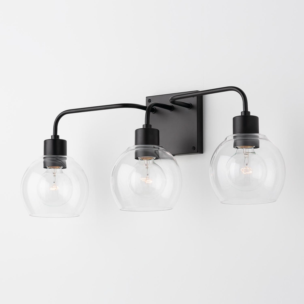 Capital Lighting 120031MB-426 Tanner 3 Light Vanity Matte Black