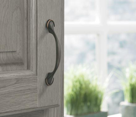 Amerock Cabinet Pull Oil Rubbed Bronze 3 inch (76 mm) Center to Center Everyday Heritage 1 Pack Drawer Pull Drawer Handle Cabinet Hardware