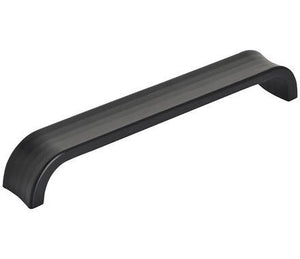 Amerock Cabinet Pull Matte Black 6-5/16 inch (160 mm) Center to Center Concentric 1 Pack Drawer Pull Drawer Handle Cabinet Hardware