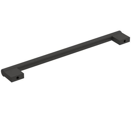 Amerock Cabinet Pull Matte Black 8-13/16 inch (224 mm) Center-to-Center Versa 1 Pack Drawer Pull Cabinet Handle Cabinet Hardware