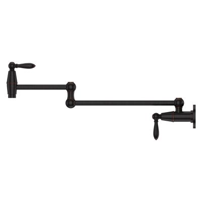 Pfister Tuscan Bronze Port Haven Wall Mount Pot Filler GT533-TDY