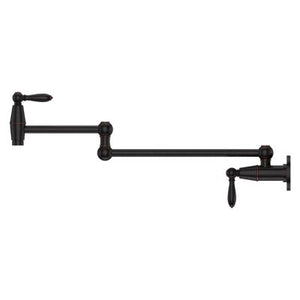 Pfister Tuscan Bronze Port Haven Wall Mount Pot Filler GT533-TDY
