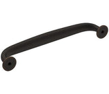 Amerock Cabinet Pull Oil Rubbed Bronze 5-1/16 inch (128 mm) Center-to-Center Renown 1 Pack Drawer Pull Cabinet Handle Cabinet Hardware