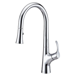 Gerber D454422BS Satin Black Antioch Single Handle Pull-down Kitchen Faucet