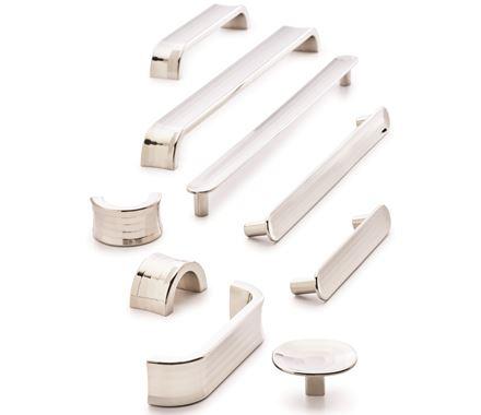 Amerock Cabinet Pull Polished Nickel 10-1/16 inch (256 mm) Center to Center Concentric 1 Pack Drawer Pull Drawer Handle Cabinet Hardware