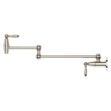 Pfister Polished Nickel Port Haven Wall Mount Pot Filler