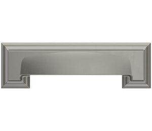 Amerock Cabinet Cup Pull Satin Nickel 3 inch & 3-3/4 inch (76mm & 96 mm) Center-to-Center Appoint 1 Pack Drawer Pull Cabinet Handle Cabinet Hardware