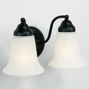 Capital Lighting 1362MB-117 Brady 2 Light Vanity Matte Black