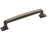 Amerock Cabinet Pull Graphite 5-1/16 inch (128 mm) Center to Center Westerly 1 Pack Drawer Pull Drawer Handle Cabinet Hardware