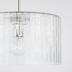Capital Lighting 241311PN Emerson 1 Light Semi-Flush Polished Nickel