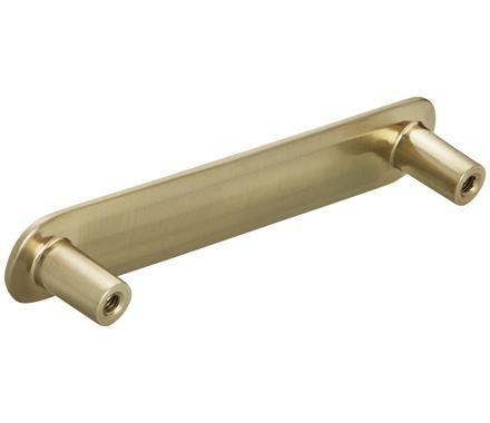 Amerock Cabinet Pull Golden Champagne 3-3/4 inch (96 mm) Center to Center Concentric 1 Pack Drawer Pull Drawer Handle Cabinet Hardware