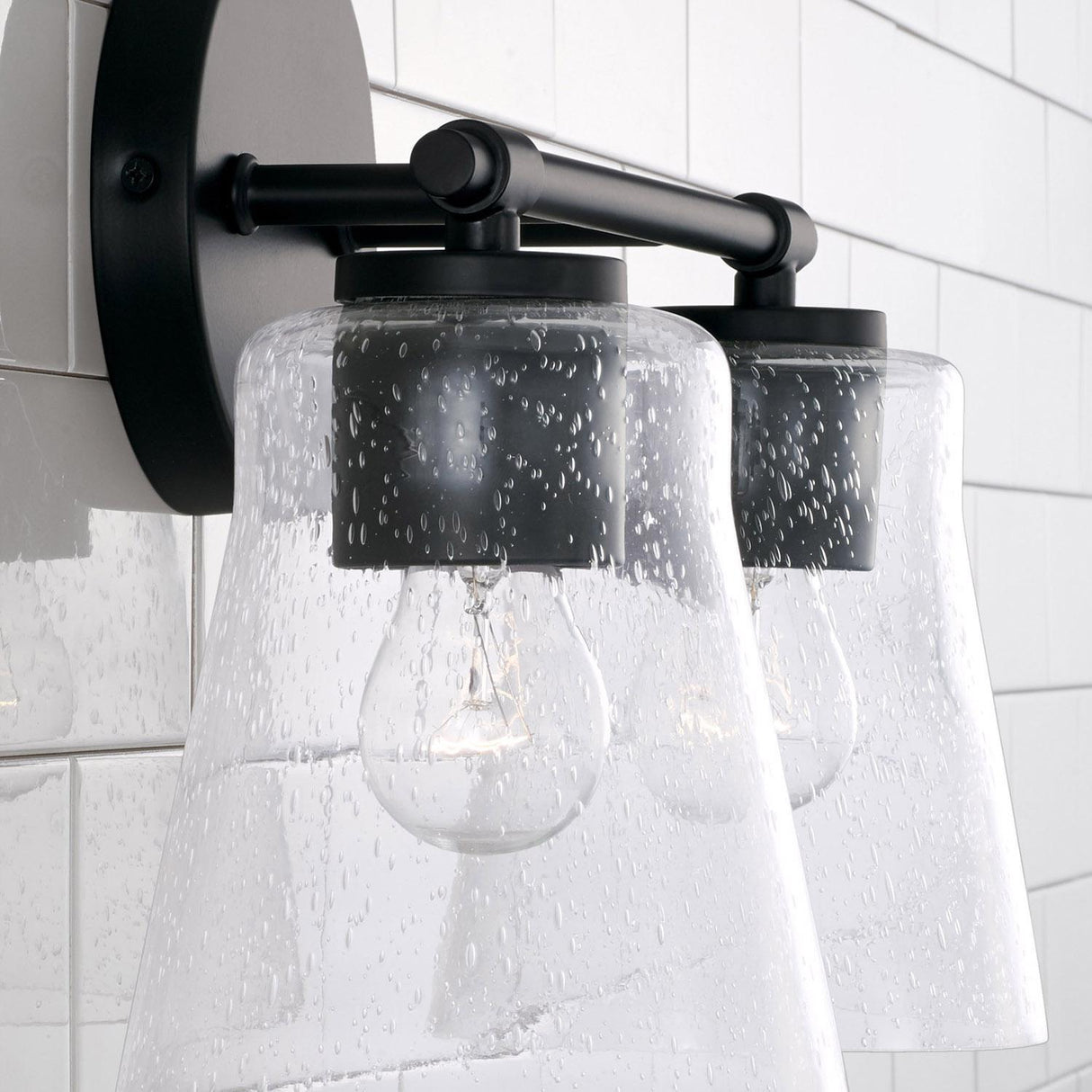 Capital Lighting 146921MB-533 Baker 2 Light Vanity Matte Black