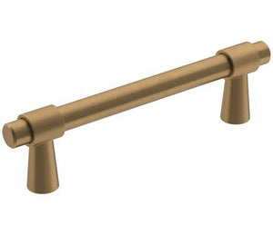 Amerock Cabinet Pull Champagne Bronze 3-3/4 inch (96 mm) Center-to-Center Destine 1 Pack Drawer Pull Cabinet Handle Cabinet Hardware
