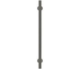 Amerock Cabinet Pull Satin Nickel 7-9/16 inch (192 mm) Center-to-Center Radius 1 Pack Drawer Pull Cabinet Handle Cabinet Hardware