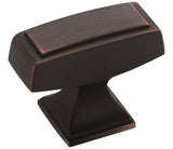 Amerock Cabinet Knob Oil Rubbed Bronze 1-1/2 inch (38 mm) Length Mulholland 1 Pack Drawer Knob Cabinet Hardware