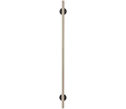 Amerock Cabinet Pull Matte Black/Silver Champagne 12-5/8 inch (320 mm) Center to Center Transcendent 1 Pack Drawer Pull Drawer Handle Cabinet Hardware