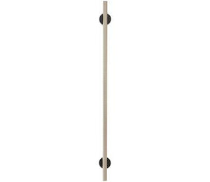 Amerock Cabinet Pull Matte Black/Silver Champagne 12-5/8 inch (320 mm) Center to Center Transcendent 1 Pack Drawer Pull Drawer Handle Cabinet Hardware