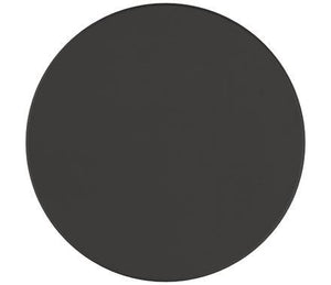 Amerock Cabinet Knob Matte Black 1-1/4 inch (32 mm) Diameter Radius 1 Pack Drawer Knob Cabinet Hardware