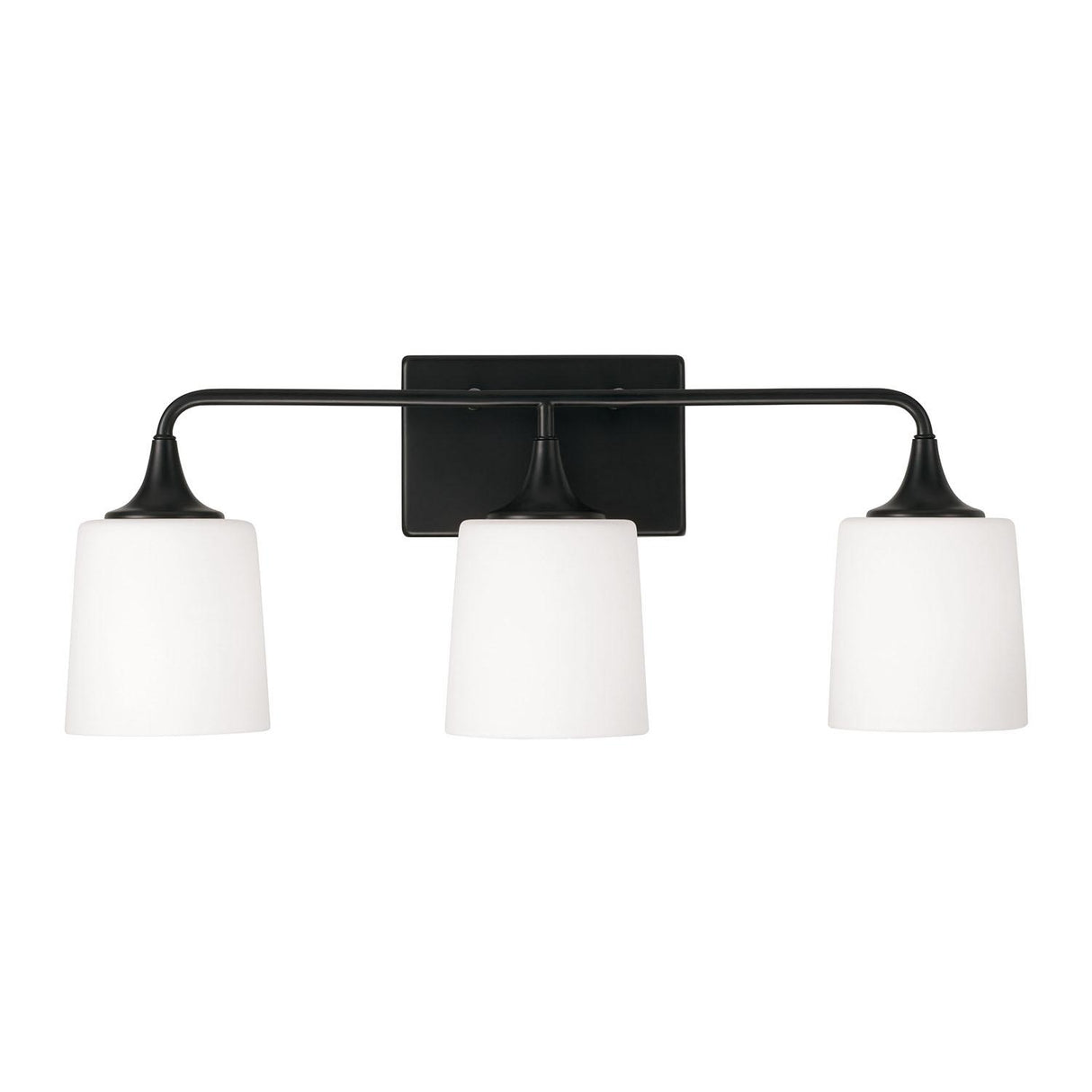 Capital Lighting 148931MB-541 Presley 3 Light Vanity Matte Black