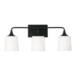 Capital Lighting 148931MB-541 Presley 3 Light Vanity Matte Black