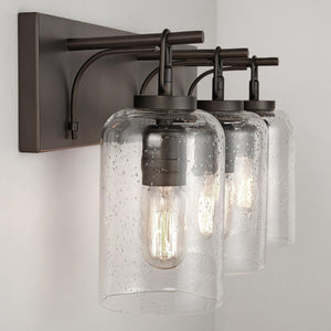 Capital Lighting 131331OB-464 Wilton 3 Light Vanity Old Bronze