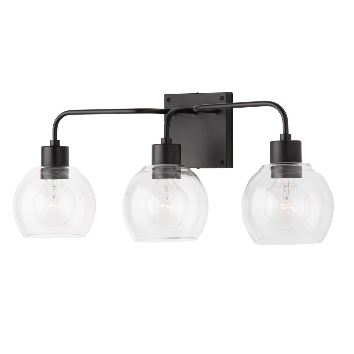 Capital Lighting 120031MB-426 Tanner 3 Light Vanity Matte Black