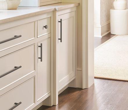 Amerock Cabinet Pull Matte Black 7-9/16 inch (192 mm) Center-to-Center Caliber 1 Pack Drawer Pull Cabinet Handle Cabinet Hardware