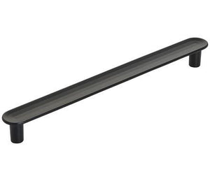 Amerock Cabinet Pull Matte Black 6-5/16 inch (160 mm) Center to Center Concentric 1 Pack Drawer Pull Drawer Handle Cabinet Hardware