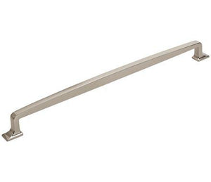 Amerock Appliance Pull Polished Nickel 18 inch (457 mm) Center to Center Westerly 1 Pack Drawer Pull Drawer Handle Cabinet Hardware