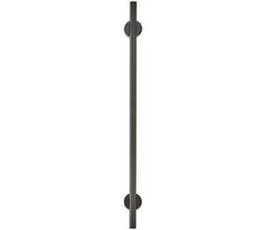 Amerock Cabinet Pull Matte Black 10-1/16 inch (256 mm) Center to Center Transcendent 1 Pack Drawer Pull Drawer Handle Cabinet Hardware