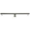 ALFI brand ABLD24C 24" Long Modern Stainless Steel Linear Shower Drain with Groove Holes