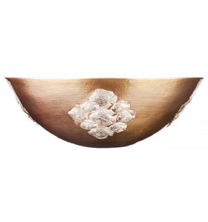 Thompson Traders Oceanus II Antique Satin Gold Bath Sink Altamira PBC-ASG Antique Satin Gold with Nickel Accents
(Hammered)
