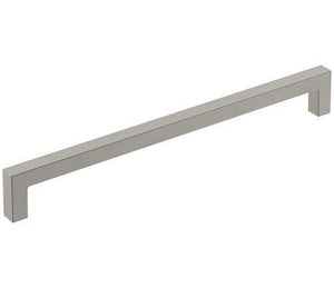 Amerock Cabinet Pull Satin Nickel 8-13/16 inch (224 mm) Center-to-Center Monument 1 Pack Drawer Pull Cabinet Handle Cabinet Hardware