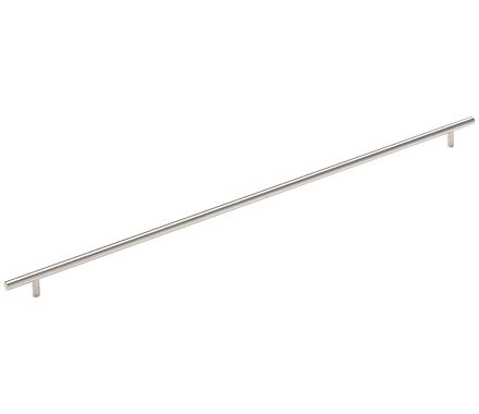 Amerock Cabinet Pull Stainless Steel 25-3/16 inch (640 mm) Center to Center Bar Pulls 1 Pack Drawer Pull Drawer Handle Cabinet Hardware