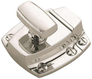 Amerock Cabinet Latch Polished Nickel 1-7/8 inch (48 mm) Length Highland Ridge 1 Pack Cabinet Hardware