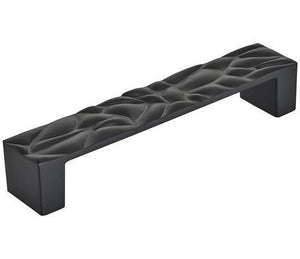 Amerock Cabinet Pull Matte Black 5-1/16 inch (128 mm) Center to Center Calathea 1 Pack Drawer Pull Drawer Handle Cabinet Hardware