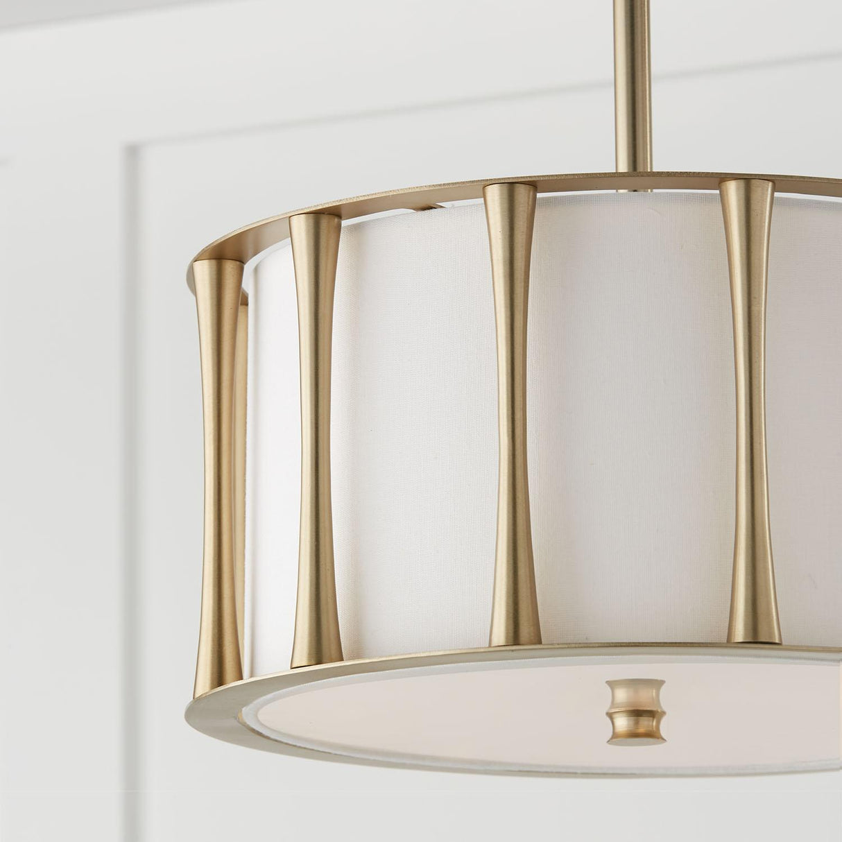 Capital Lighting 244631MA Bodie 3 Light Dual Mount Semi-Flush/Pendant Matte Brass