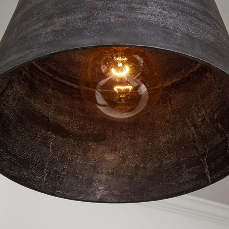 Capital Lighting 335311QY Quarry 1 Light Pendant Quarry