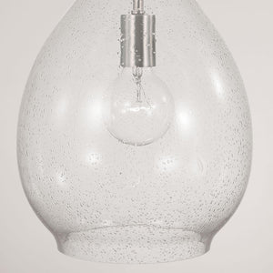 Capital Lighting 349011BN Brentwood 1 Light Pendant Brushed Nickel