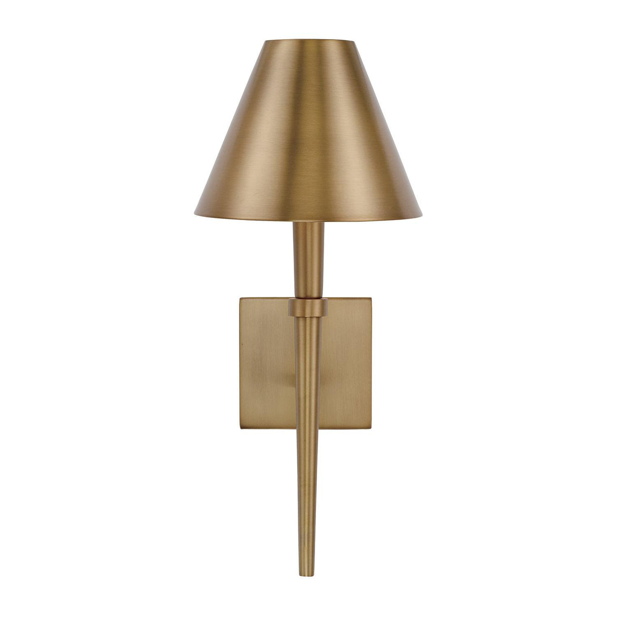 Capital Lighting 645911AD Holden 1 Light Sconce Aged Brass