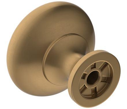 Amerock Cabinet Knob Champagne Bronze 1-1/4 inch (32 mm) Diameter Edona 1 Pack Drawer Knob Cabinet Hardware