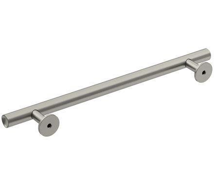 Amerock Cabinet Pull Satin Nickel 6-5/16 inch (160 mm) Center-to-Center Radius 1 Pack Drawer Pull Cabinet Handle Cabinet Hardware