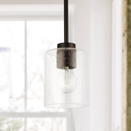 Capital Lighting 328511BZ-449 Greyson 1 Light Pendant Bronze