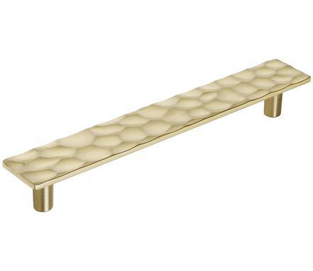 Amerock Cabinet Pull Golden Champagne 6-5/16 inch (160 mm) Center to Center Kamari 1 Pack Drawer Pull Drawer Handle Cabinet Hardware