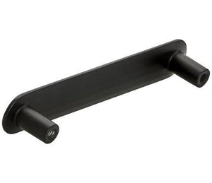 Amerock Cabinet Pull Matte Black 3-3/4 inch (96 mm) Center to Center Concentric 1 Pack Drawer Pull Drawer Handle Cabinet Hardware