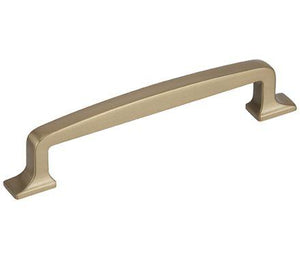 Amerock Cabinet Pull Golden Champagne 5-1/16 inch (128 mm) Center to Center Westerly 1 Pack Drawer Pull Drawer Handle Cabinet Hardware