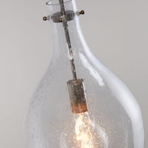 Capital Lighting 333813PP-471 Rabun 1 Light Pendant Polished Pewter